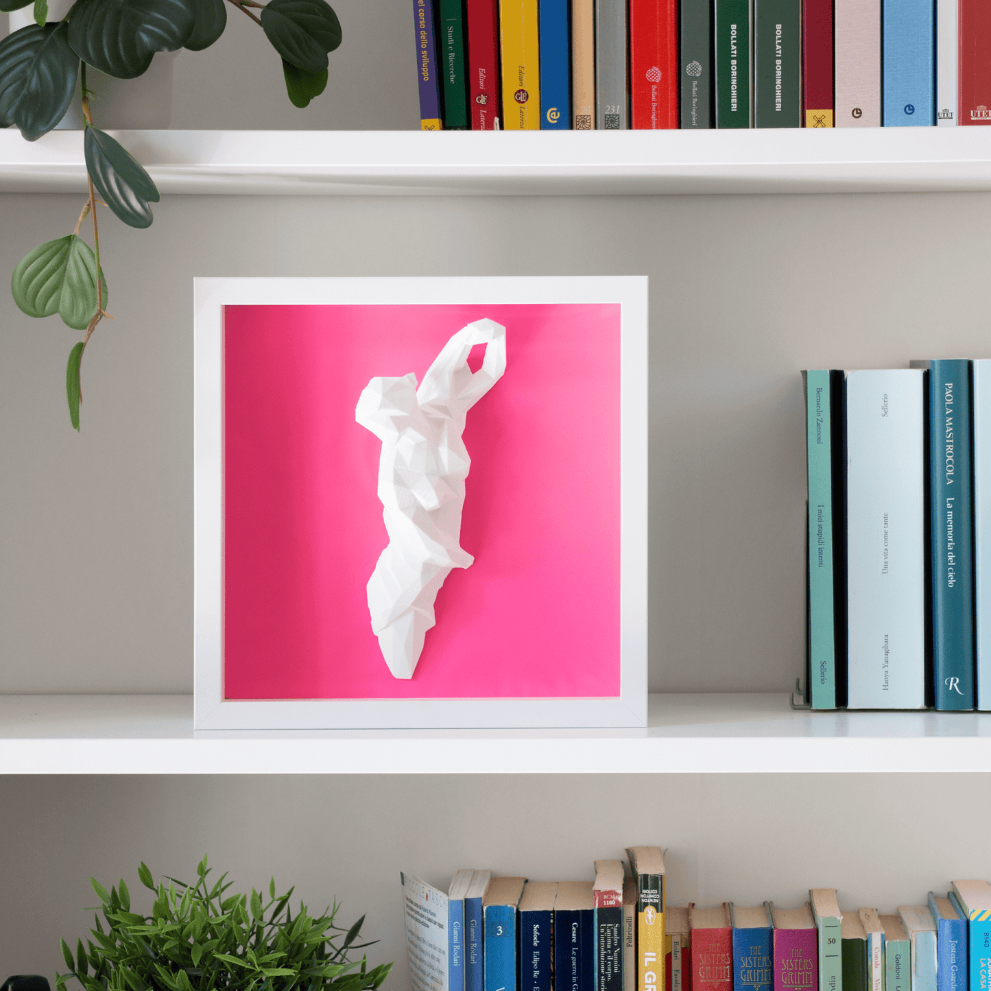 Aphrodite Framed Sculpture